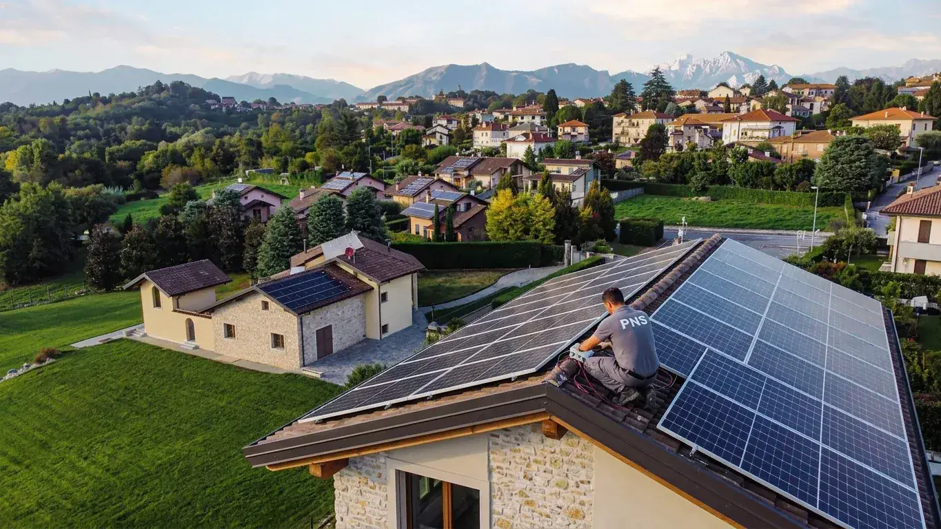 Installation photovoltaïque dans le Puy-de-Dôme