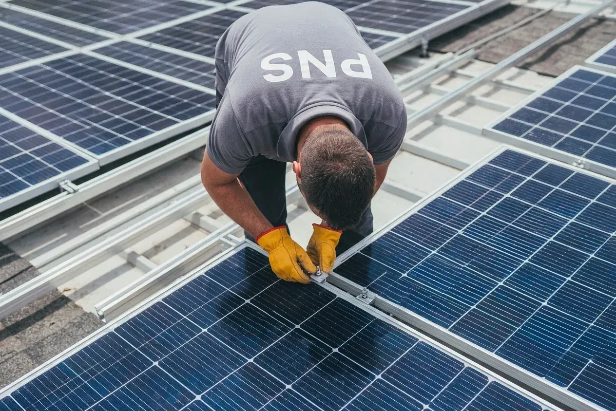Panneaux solaires à Royat
